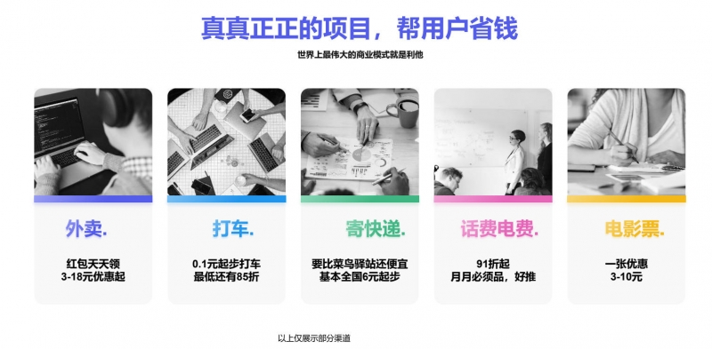 CPS推广返利外卖会员卡系统wifi贴挪车码Ai绘画生活充值系统